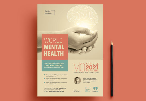 Download Mental Health Flyer Layout - Layout Collection