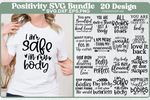 Download Positivity SVG Bundle - Premium Bundle