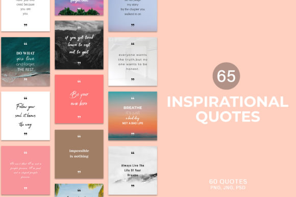 Download 65 Inspirational Social Media Quotes Pack - Social media quotes Collection