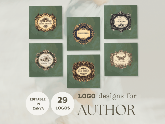 Download Vintage Author Logos - Vintage Collection